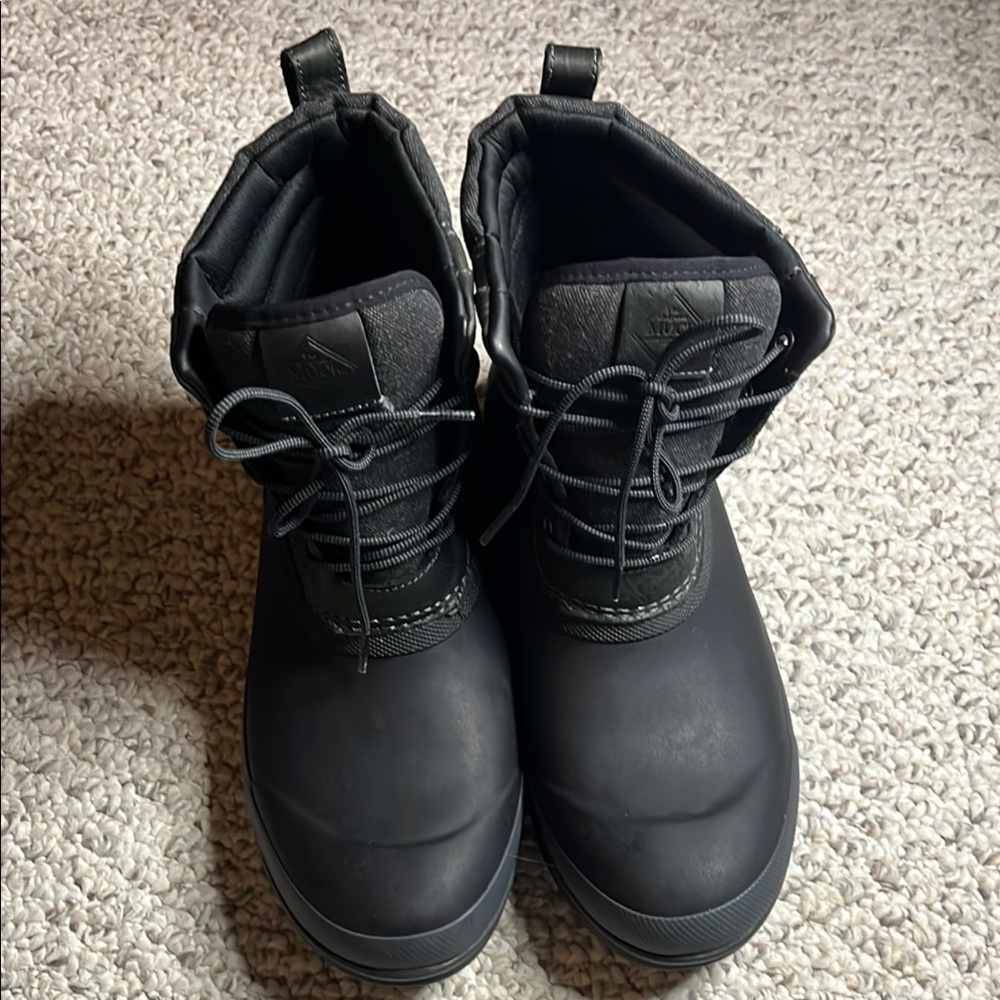 Muck Boot Company Men's Black Lace-Up Boots